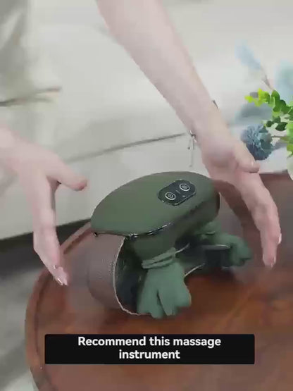 Chinese-Style Neck & Shoulder Massager with Heat – Deep Tissue Relief at Home or Office